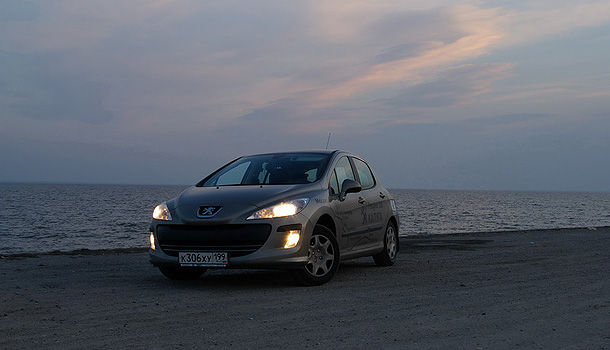 Peugeot 308 добрался до Иркутска. Фото: Дни.Ру/Марк Кротов