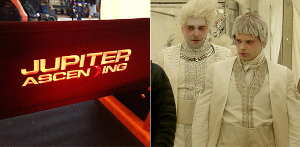 Кадры со съемок фильма "Восход Юпитера". Фото: jupiterascendingmovienews.com