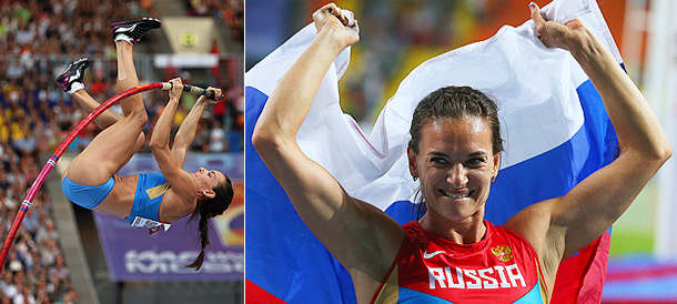 Елена Исинбаева. Фото: Getty Images/Fotobank.ru, ИТАР-ТАСС