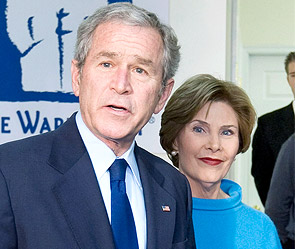 Джордж и Лора Буш. Фото: Reuters