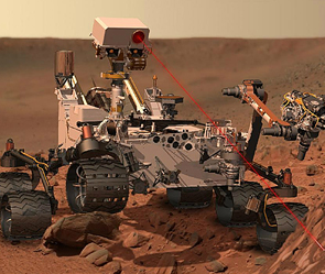 Марсоход Curiosity. Фото: Curiosuty Rover Twitter