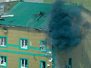На Луганск сбросили бомбу