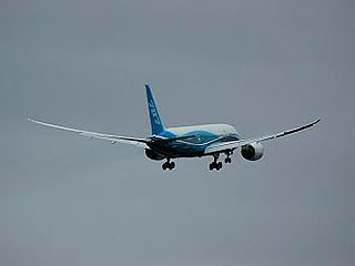 Летящий в Москву Boeing поразила молния