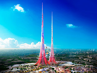 В Китае построят башни из фильма 