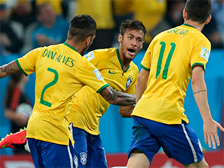 Неймар вывел Бразилию в плей-офф ЧМ-2014