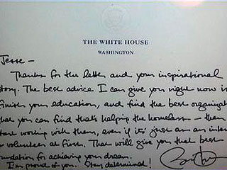 Студент из США продает письмо Обамы