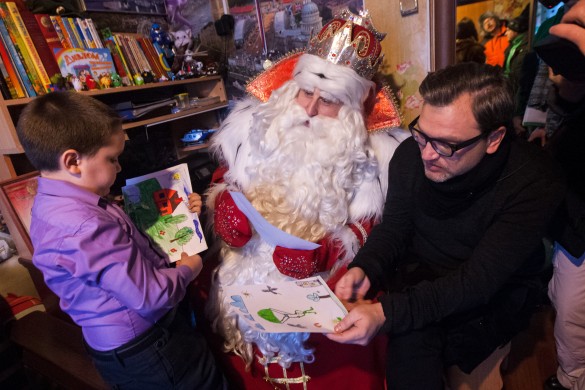 Новогоднее путешествие Деда Мороза. Фото: Пресс-служба канала НТВ