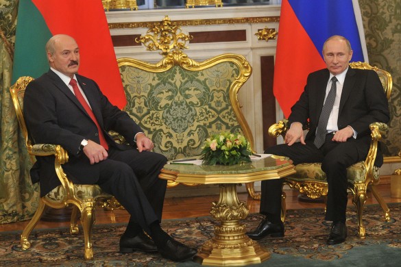 Александр Лукашенко и Владимир Путин. Фото: GLOBAL LOOK press/Komsomolskaya Pravda