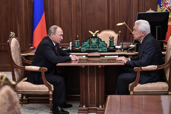 Владимир Путин и Владимир Васильев. Фото: kremlin.ru