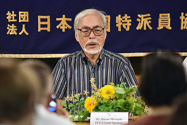 Хаяо Миядзаки вернулся в мультипликацию