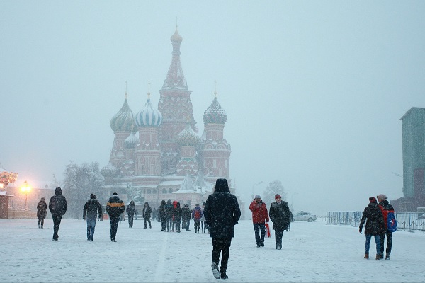 Сколько продлится снегопад в Москве