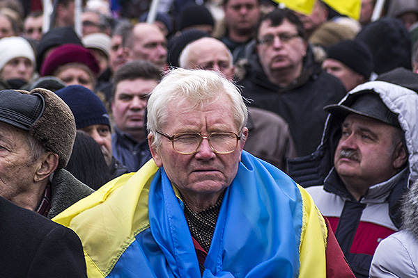 Украинцы призывают к третьей революции