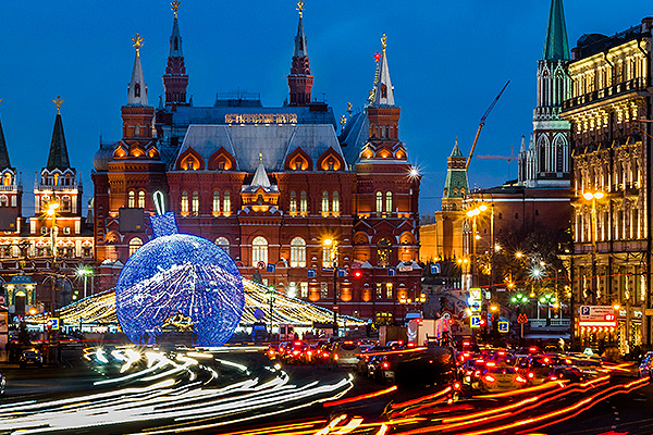 Москва стала лидером новогодних туров