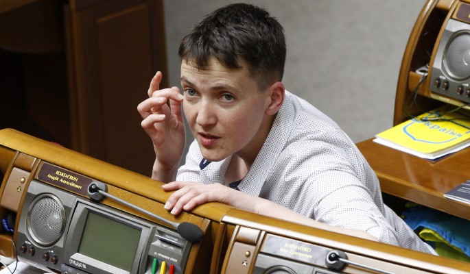 Савченко пряталась за спиной "Беркута" на Майдане