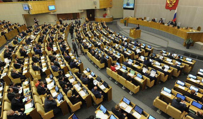 Госдума отменила новогодние корпоративы в зале заседаний