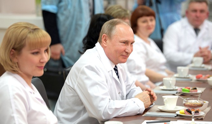 Женщины в восторге от поздравления Путина