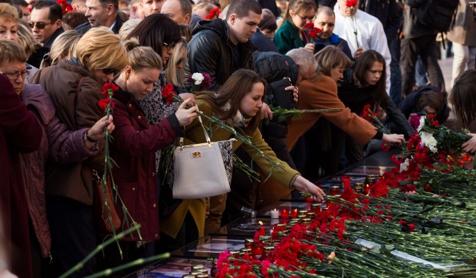 В России проведут акции памяти после взрыва в Петербурге