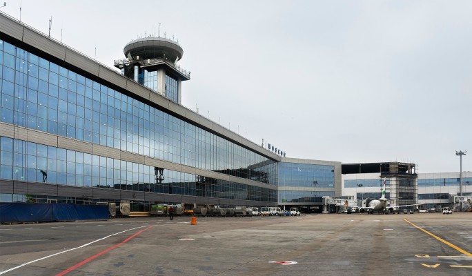Аэропорт Домодедово затопило