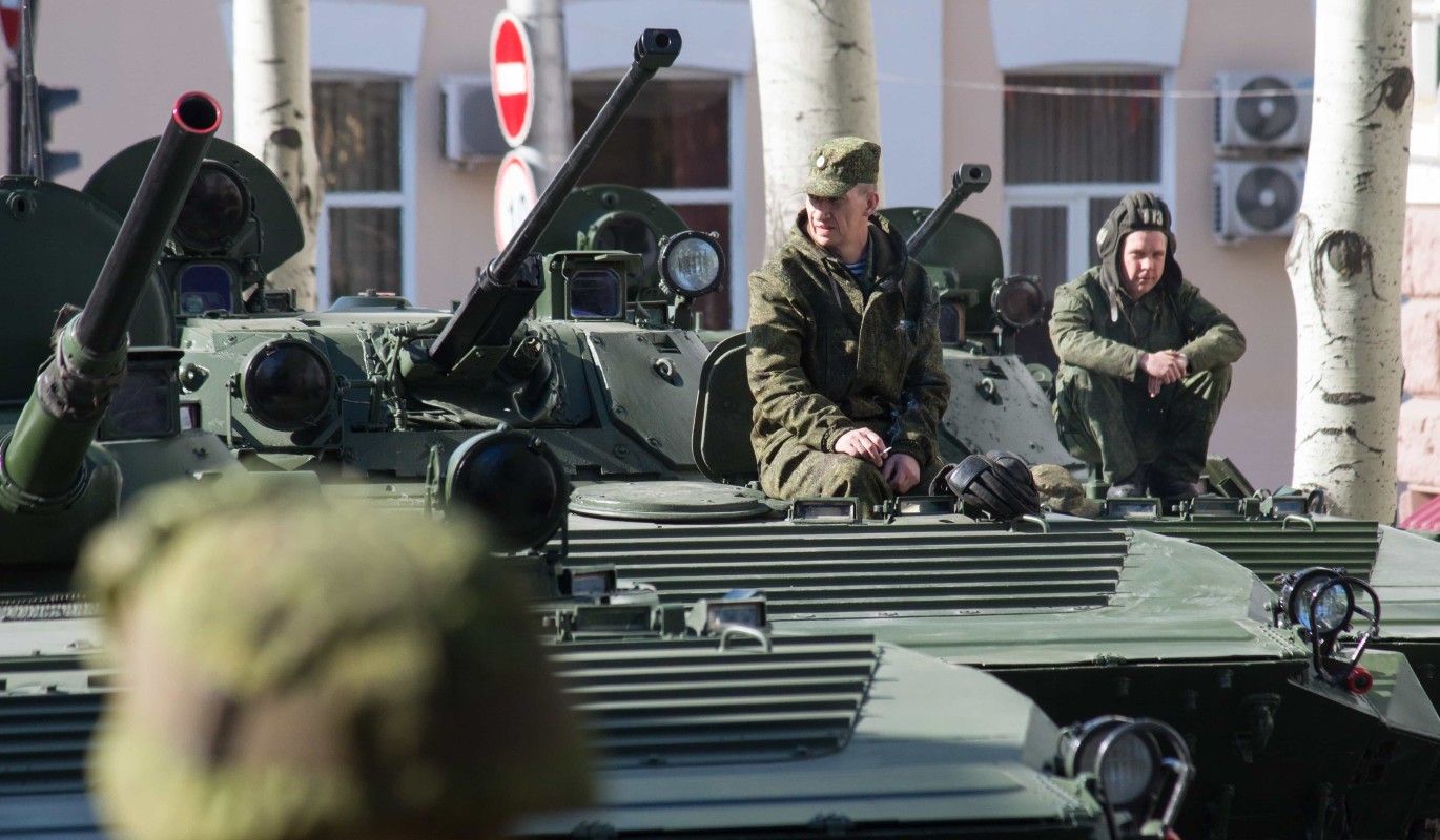 Видео последствий взрыва на складе "Донтехснаб" в Донецке