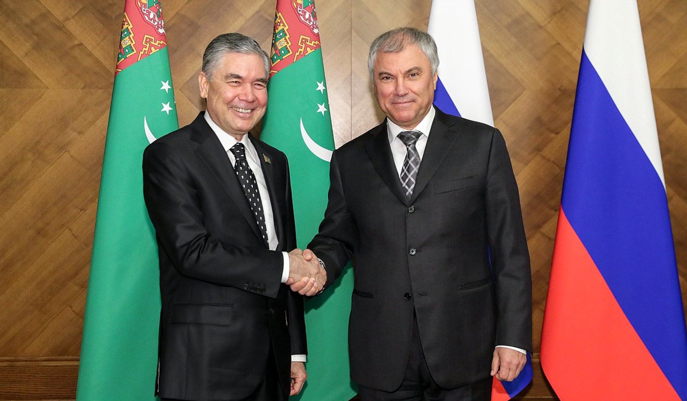 Володин обсудил с Бердымухамедовым развитие межпарламентских отношений