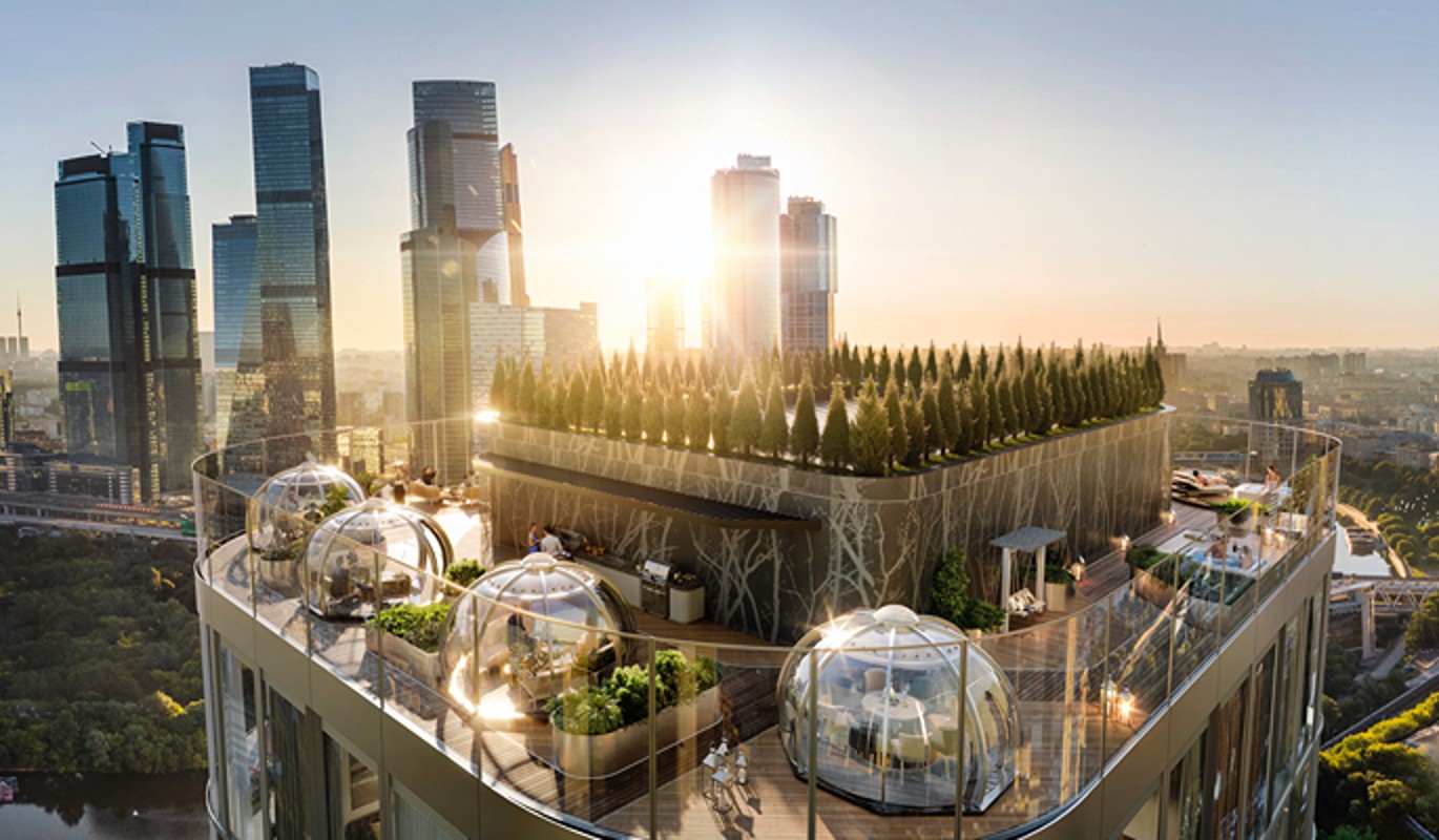 В жилом комплексе на западе Москвы появится зона отдыха с естественным солярием