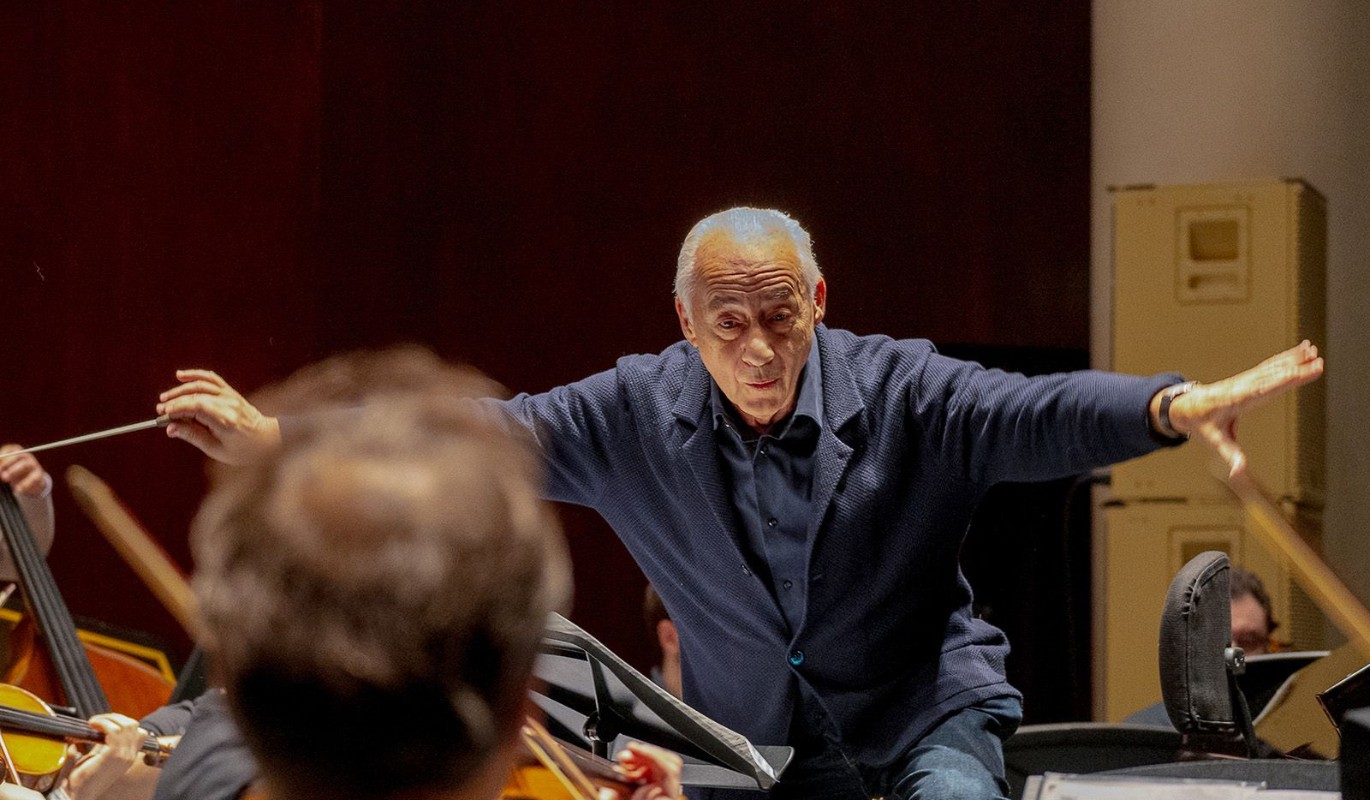 Владимир Спиваков провел открытую репетицию в детской школе искусств