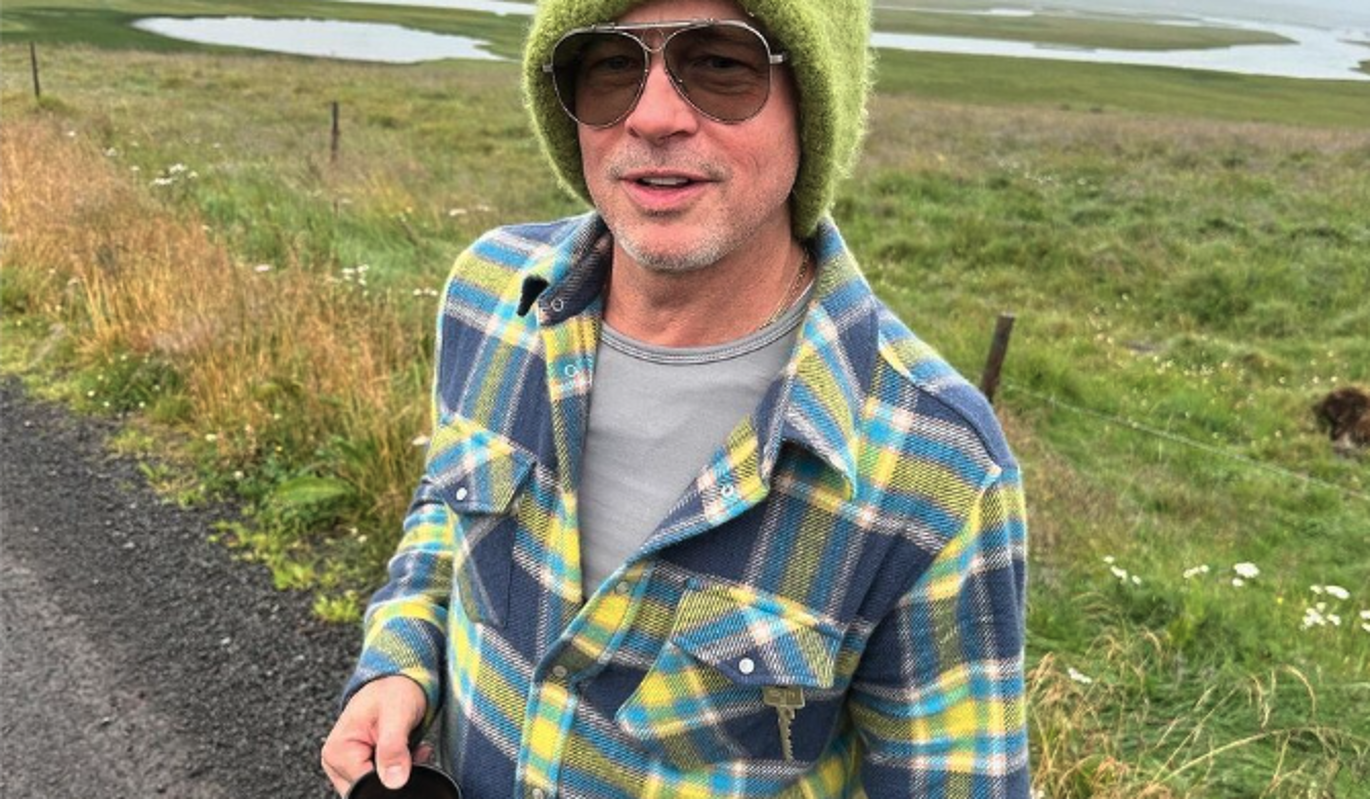 Находящегося в отношениях Брэда Питта застали за страстными поцелуями с другой женщиной