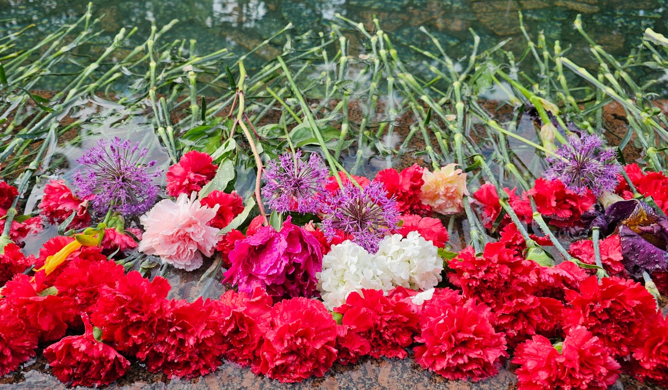 Вечная память артистке: люди несут цветы к московскому дому Ренаты Литвиновой