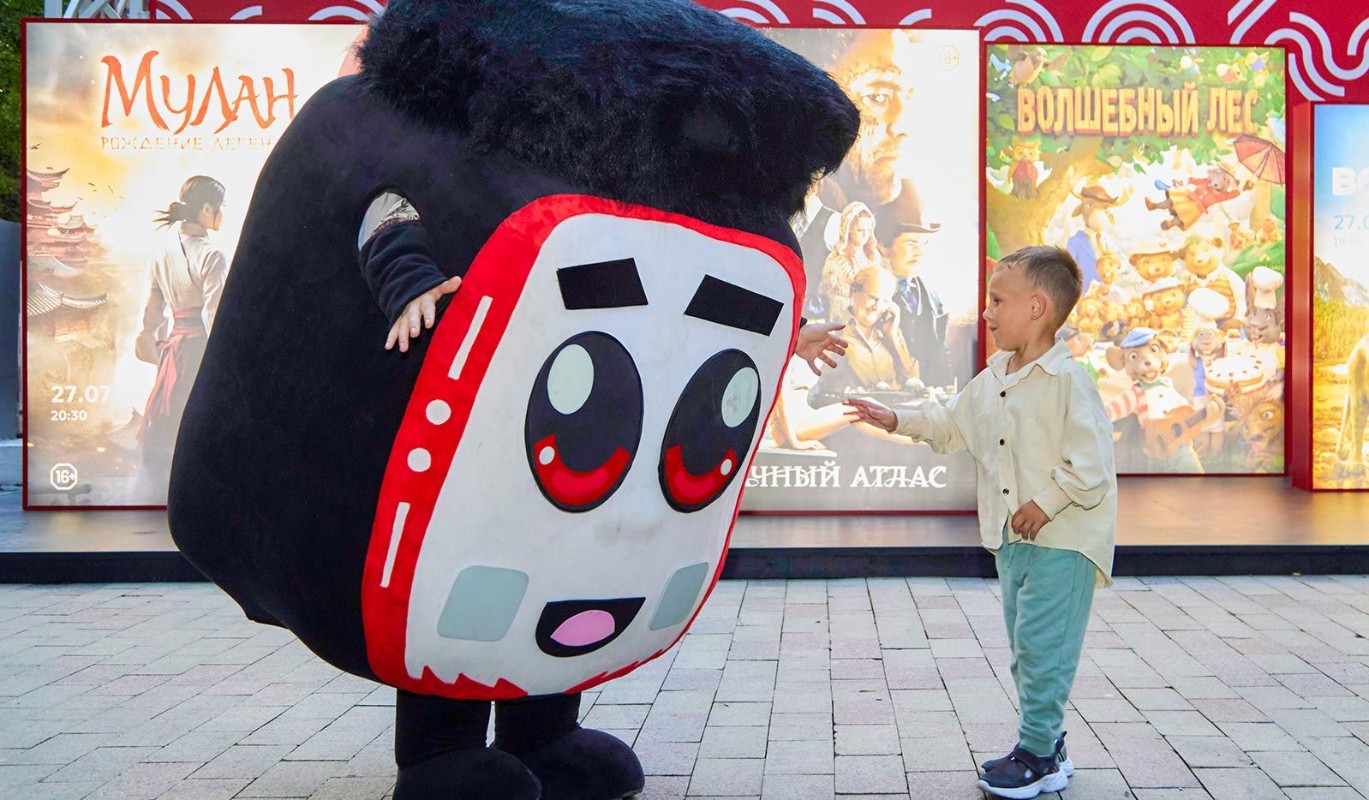 На Северном речном вокзале появилось новое игровое пространство для детей