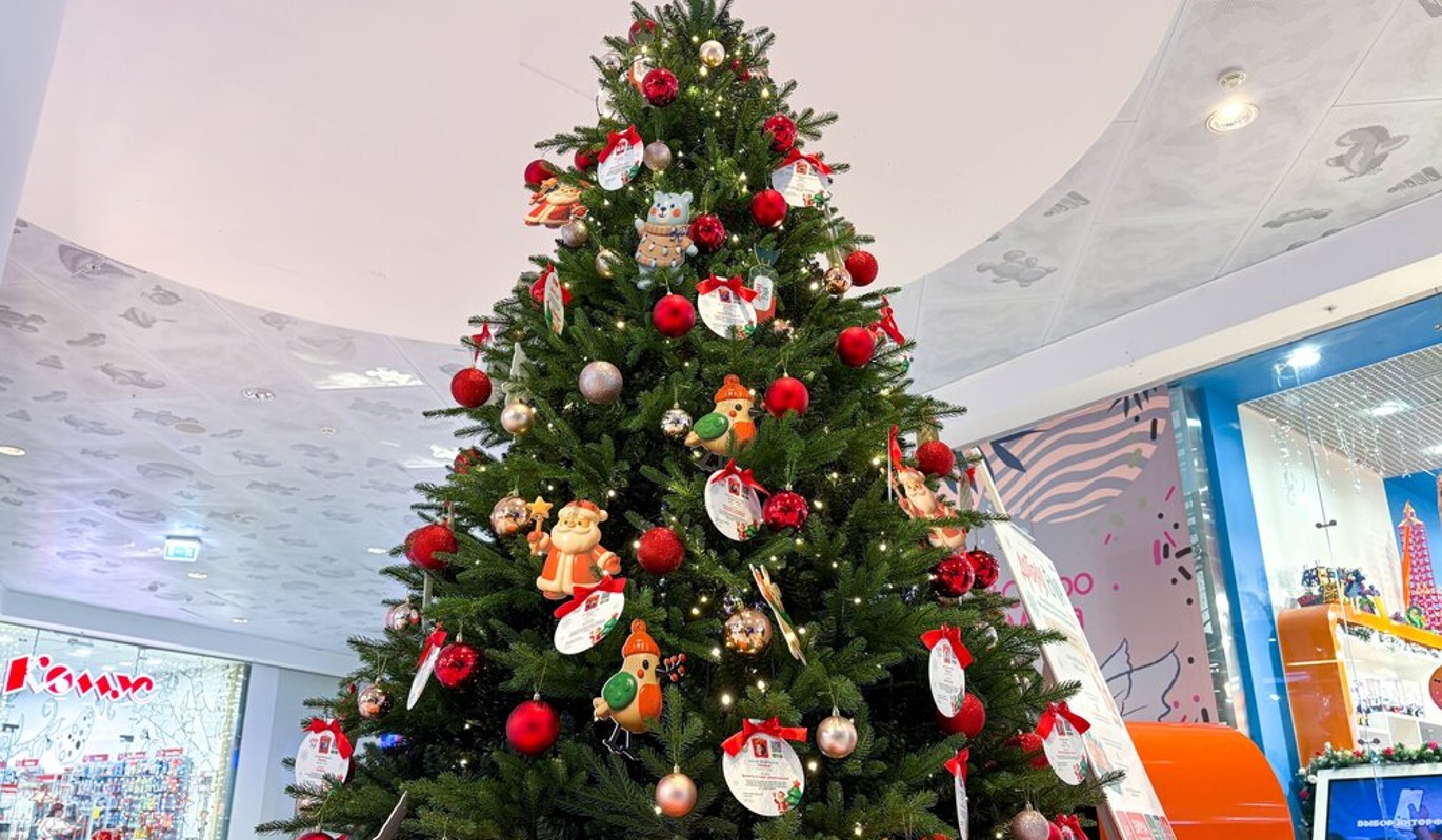 Акция "Добрая елка" проходит более чем на 100 площадках столицы