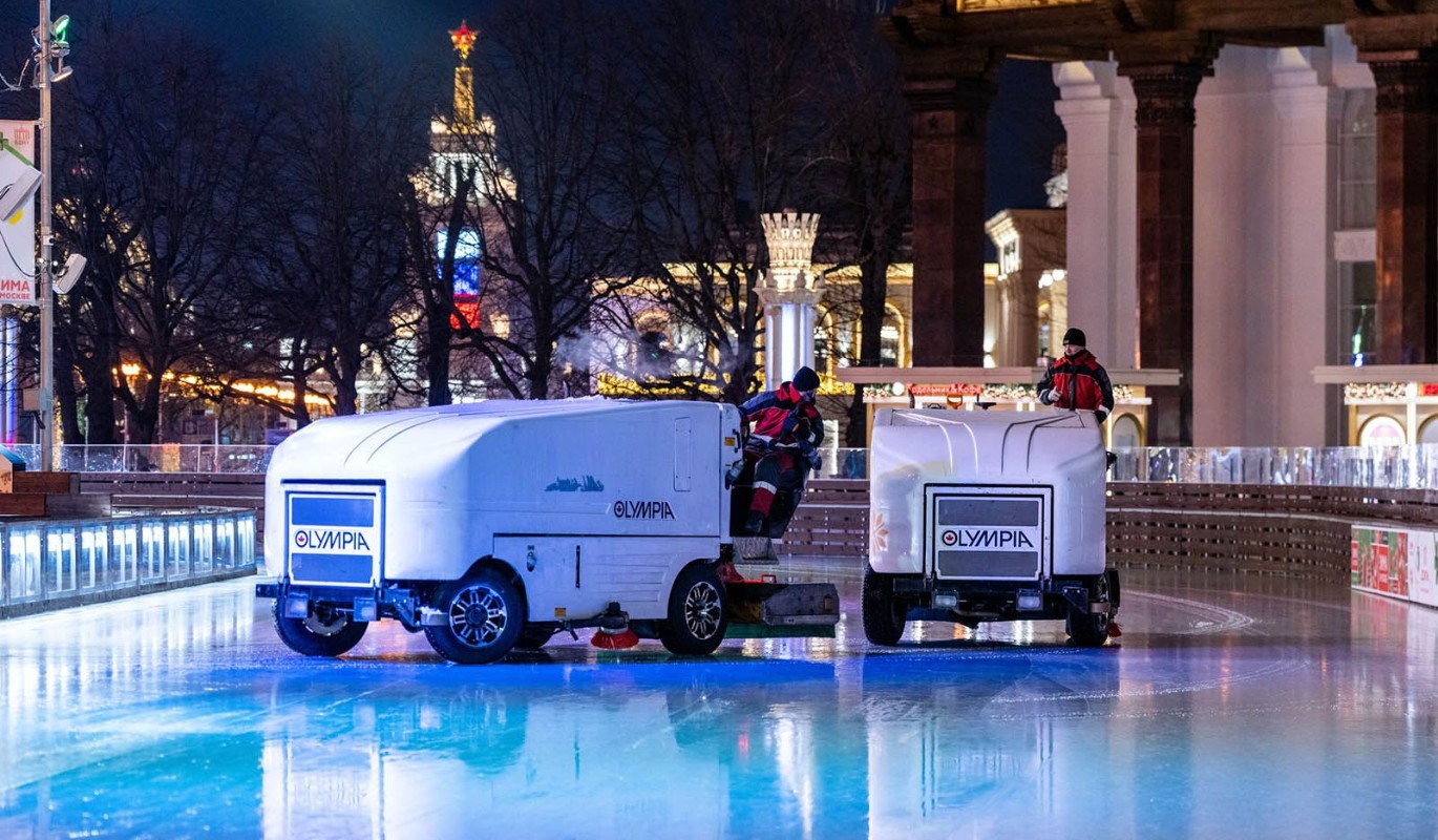 Каток на ВДНХ: как создают и поддерживают идеальное ледовое покрытие