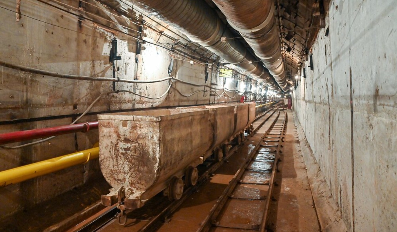 Как продвигается строительство станции "Достоевская" Кольцевой линии метро