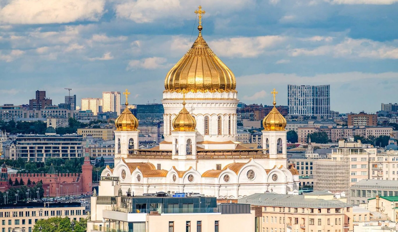 Собянин объявил о завершении реставрационных работ в храме Христа Спасителя