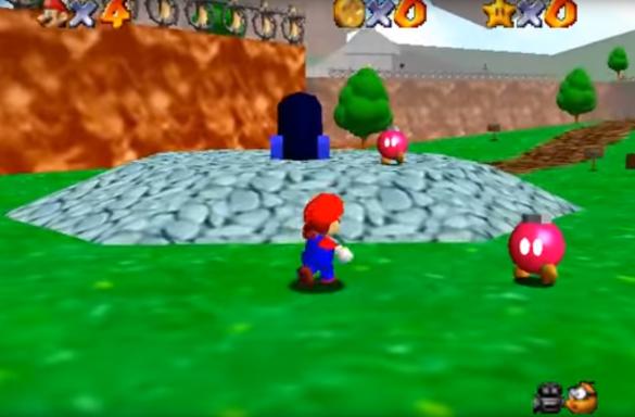 Super Mario 64. Фото: кадр з youtube.com