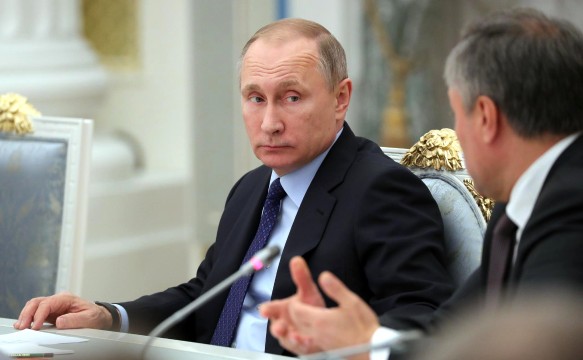 Володин на встрече с Путиным обозначил приоритеты работы Думы