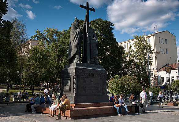 Памятник Кириллу и Мефодию. Фото: GLOBAL LOOK press