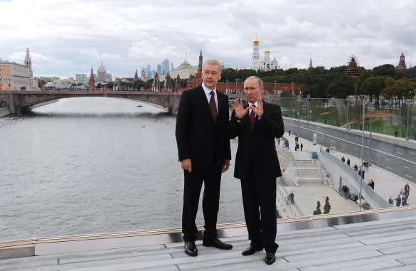 Сергей Собянин и Владимир Путин. Фото: Михаил Метцель/ТАСС