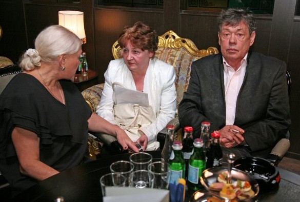 Николай Караченцов, Людмила Поргина и Елена Суржикова. Фото: личный архив