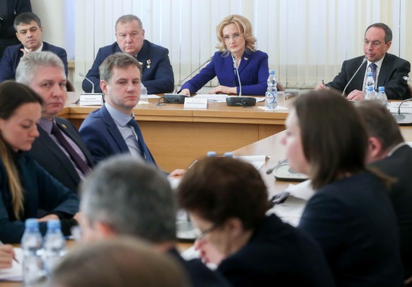 Участники заседания экспертного совета. Фото: duma.gov.ru