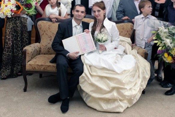 Алексей Колянов с женой. Фото: vk.com