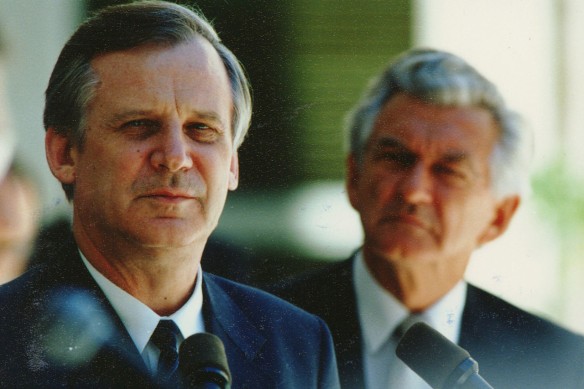 Николай Рыжков и Боб Хоук, февраль 1990 г. Фото: wikipedia.org/Department of Foreign Affairs and Trade website