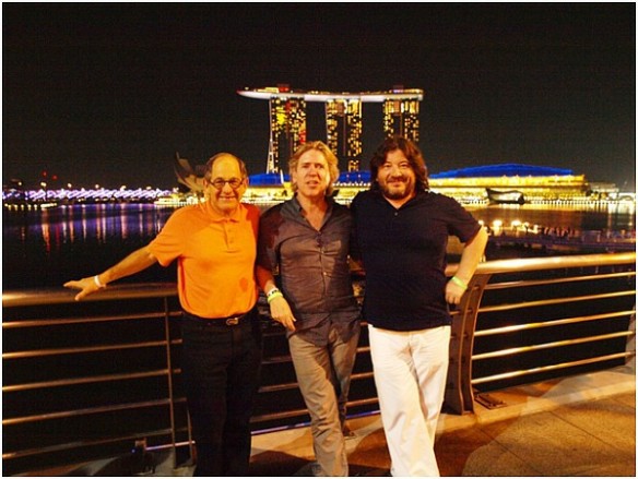 Три легенды – Ralph Simon, Steve Lillywhite and Alexander Shulgin. Фото: из личного архива Александра Шульгина