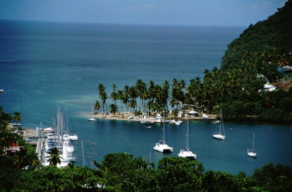 Пляж на острове Сен-Мартен. Фото: GLOBAL LOOK press