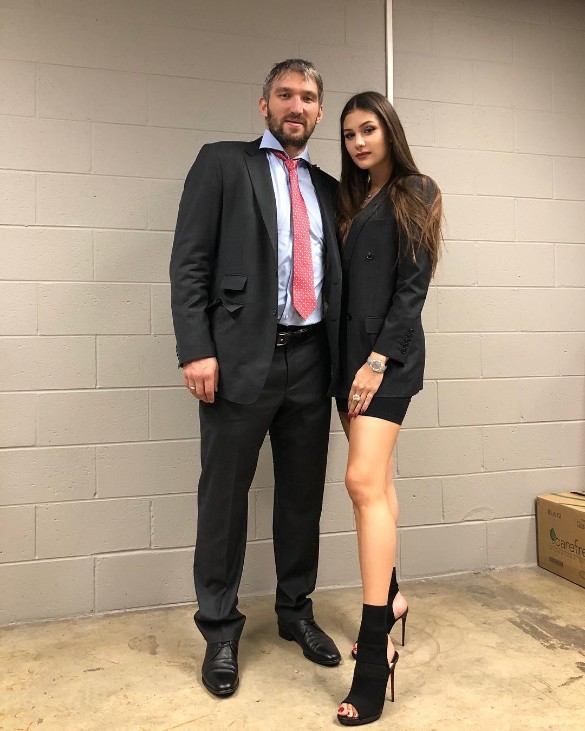 лександр Овечкин и Анастасия Шубская. Фото: instagram.com/nastyashubskaya