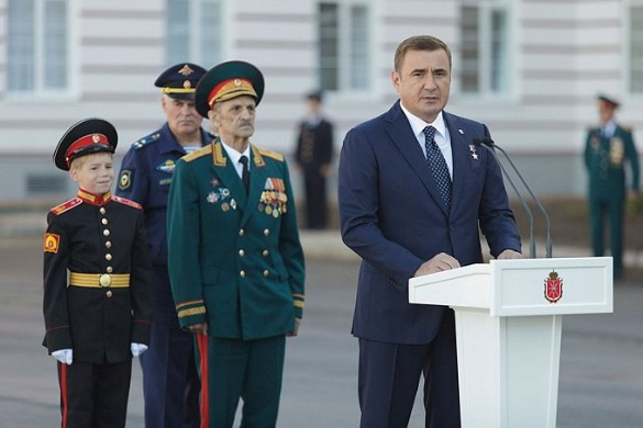 Губернатор Тульской области Алексей Дюмин. Фото: vk.com/tularegion71