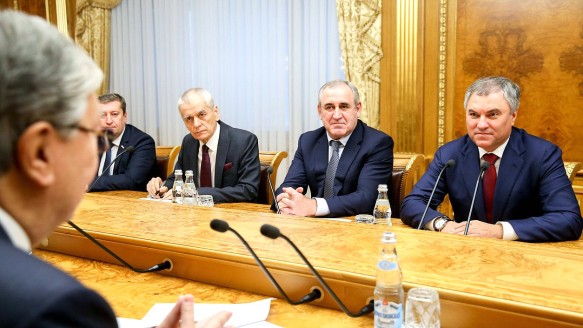 Сергей Неверов и Вячеслав Володин. Фото: duma.gov.ru