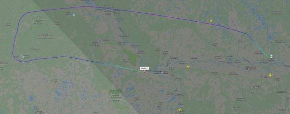 Скриншот flightradar24.com