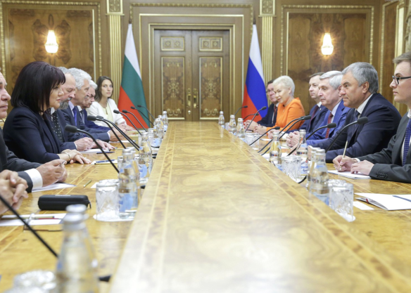 Вячеслав Володин и Цвета Караянчева. Фото: duma.gov.ru 