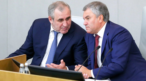 Вячеслав Володин и Сергей Неверов. Фото:duma.gov.ru