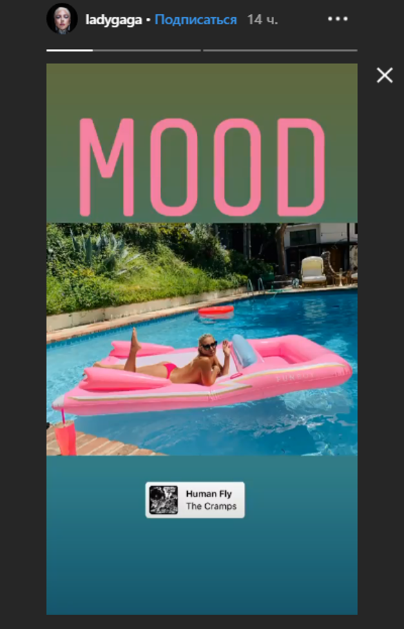 Фото: Instagram.com/stories/ladygaga/